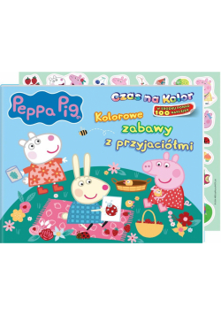Peppa Pig. Czas na kolor. Kolorowe zabawy...
