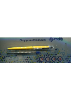 Długopis automatyczny Zenith 5 + wkład oprawa żółta