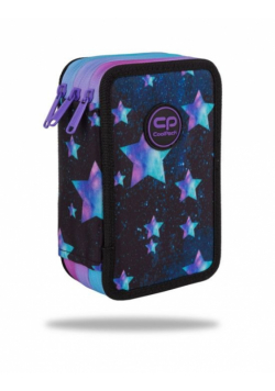 Piórnik potrójny z wyposażeniem Coolpack  Jumper 3 Star Night