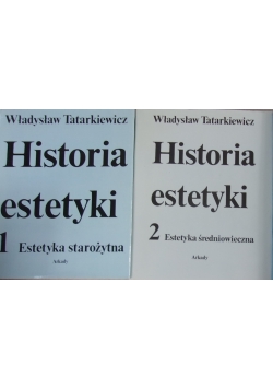 Historia estetyki tom 1-2