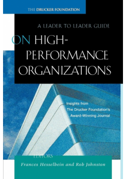 On High Performance Organizations