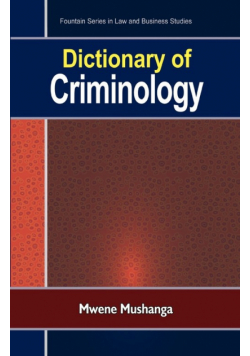 Dictionary of Criminology