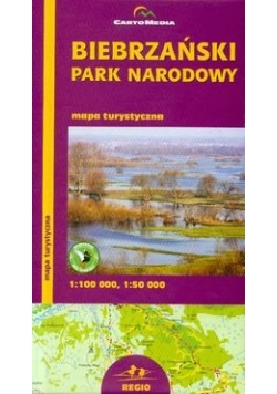 Biebrzański Park Narodowy. Mapa turystyczna 1:50 000 1:100 000