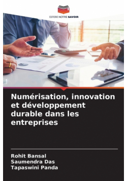 Numérisation, innovation et développement durable dans les entreprises