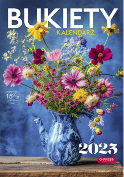 Kalendarz 2025 A3 Ścienny Bukiety