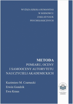 Metoda pomiaru, oceny i samooceny autorytetu nauczycieli akademickich