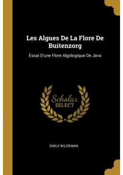 Les Algues De La Flore De Buitenzorg