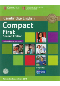 Compact First Student's Book without answers + CD