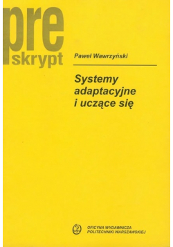 Systemy adaptacyjne i uczące się