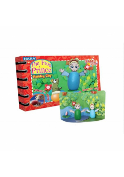 Plastelina Nara Fairy tales baśnie Księżniczka i żaba