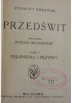 Przedświt, cz.2, 1929 r.