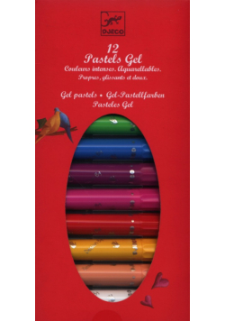 Zestaw pasteli zelowych różowe