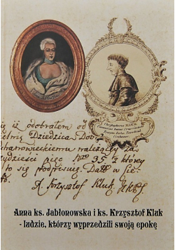 Anna ks Jabłonowska i ks Krzysztof Kluk