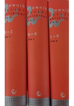 Słownik języka  polskiego 1 - 3