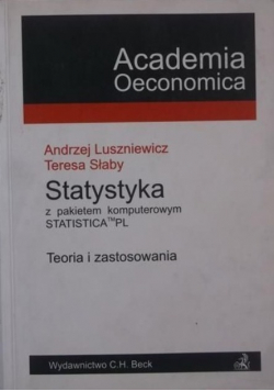 Statystyka z pakietem komputerowym Statistica PL Teoria i zastosowania z CD