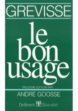 Bon usage
