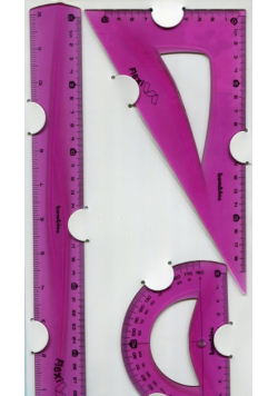 Zestaw geometryczny 3 części 30 cm Bambino flexi