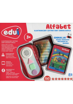 Edui Elektroniczny czytnik kart edukacyjnych Alfabet