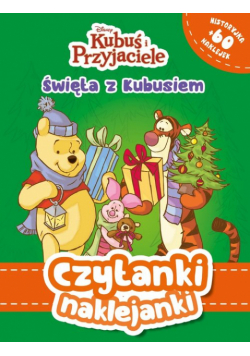 Czytanki naklejanki Święta z Kubusiem Disney Kubuś i Przyjaciele