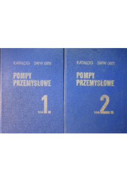 Pompy przemysłowe Tom 1 i 2