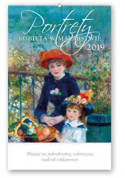 Kalendarz 2019 Artystyczny Portrety - kobiety..RA3