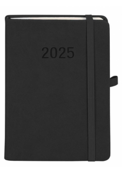 Kalendarz 2025 B6 Memofix TDW czarny