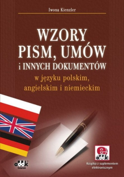 Wzory pism umów i innych dokumentów w języku polskim angielskim i niemieckim z CD