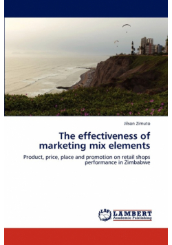 The Effectiveness of Marketing Mix Elements