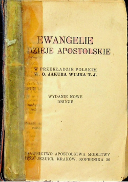 Ewangelie i dzieje apostolskie 1939 r.