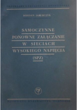 Samoczynne Ponowne Załączanie W Sieciach Wysokiego Napięcia