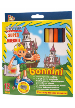 Kredki Bonnini 12 kolorów