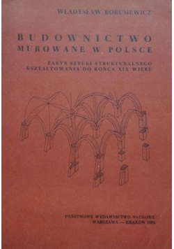 Budownictwo murowane w Polsce