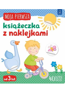 Moja pierwsza książeczka z naklejkami Od 3 lat