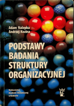 Podstawy badania struktury organizacyjnej