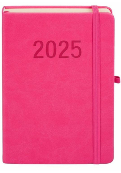Kalendarz 2025 A5 Memofix DNS różowy