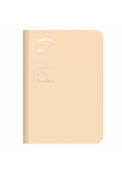 Notatnik B6 kratka Logical Prime Grid 2,5mm kremow