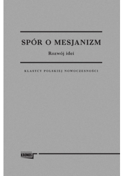 Kronos 1/2015 - Spór o Mesjanizm