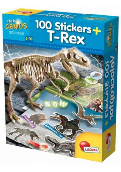 I'm a Genius Dino 100 Stickers T-Rex