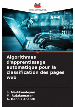 Algorithmes d'apprentissage automatique pour la classification des pages web