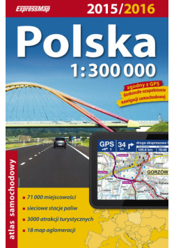 Polska atlas samochodowy 1:300 000