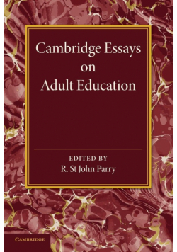 Cambridge Essays on Adult Education