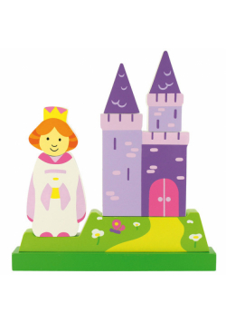 Magnetyczne puzzle księżniczka