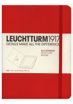 Etui Kindle Fire HD Leuchtturm1917 czerwone
