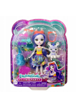 Enchantimals. Lalka Deluxe Zebra HNV28