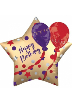 Multi-balon foliowy EZ-Fill Happy Birthday