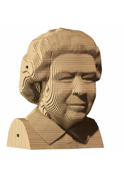 Puzzle 3D kartonowe - Królowa Elżbieta