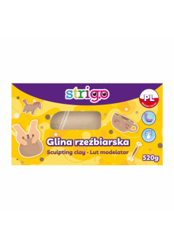 Glina rzeźbiarska Strigo naturalna 520g
