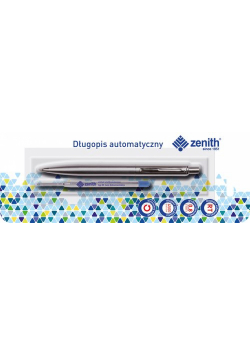 Długopis Zenith Silver + wkład - blister