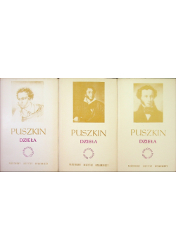 Puszkin Dzieła Tom 1 do 3