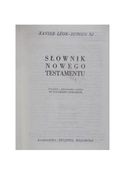 Słownik Nowego Testamentu